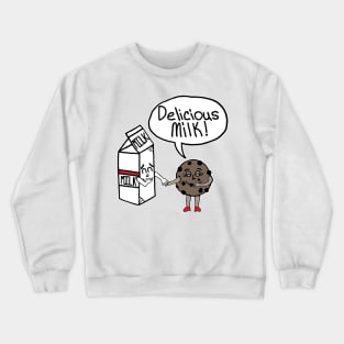 Delicious Milk Crewneck Sweatshirt